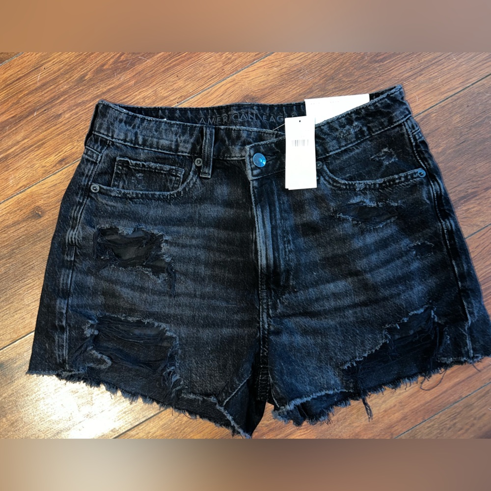 American Eagle High Waisted Mom Shorts